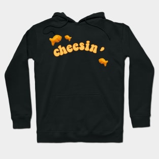 cheesin goldfish Hoodie